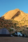 Our campsite at the Spitzkoppe