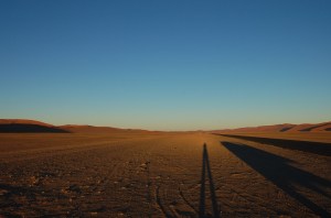 Sunrise in the Namib
